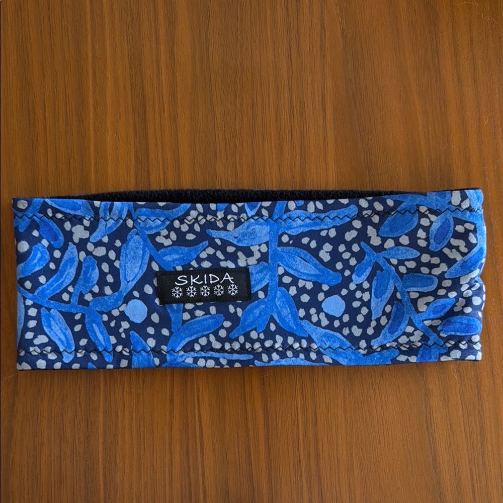 Skida Blue Patterned Headband